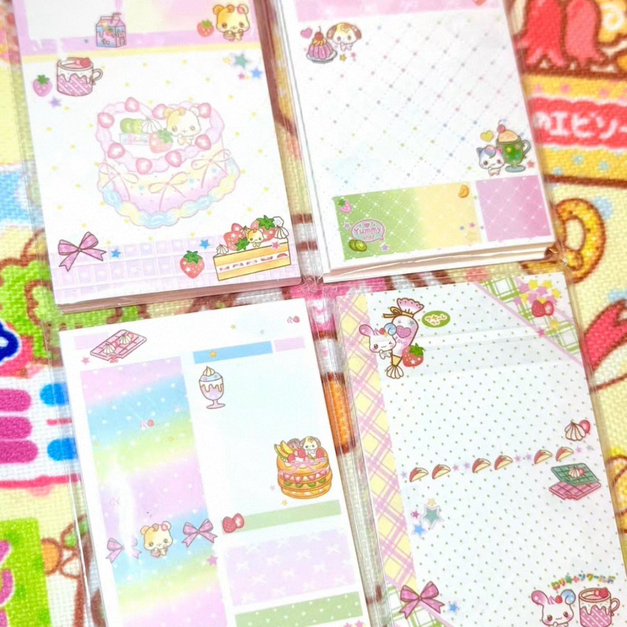 M5 Unpunched paper(4 designs, 10 sheets each, total 40sheets)-B Set