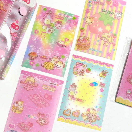 M5 transparent paper(4 designs, 5 sheets each, total 20sheets)