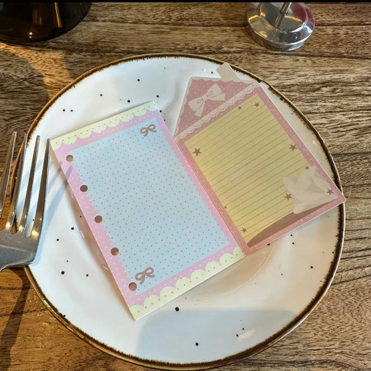 M5 Cozy Home punched 2-folded paper(10 pcs)